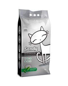 Наполнитель для кошачьего туалета без ароматизатора Unscented Sandy 10кг Karakaya