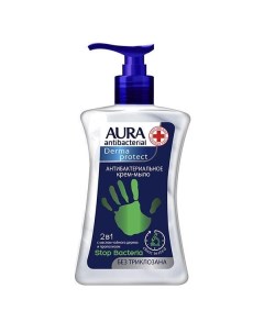 Крем мыло антибактериальное Derma Protect 2в1 Аура 250мл Aura