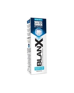 Зубная паста мгновенное отбелив е зубов White Shock Instant White brilliant enamel Blanx Бланкс 75мл Косвелл спа