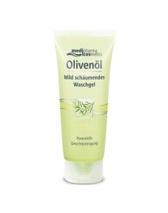 Гель для умывания пенящийся Olivenol Cosmetics Medipharma Медифарма туба 100мл Dr.theiss naturwaren gmbh