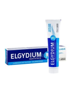 Паста зубная против зубного налета Anti plaque Elgydium Эльгидиум 75мл Pierre fabre