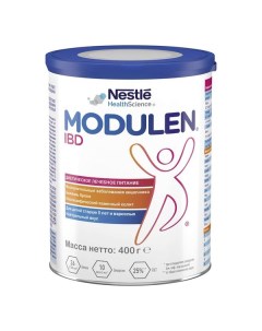 Смесь лечебная Modulen IBD Модулен АйБиДи при ВЗК с 5лет 400г Nestle
