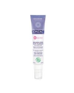 Эмульсия для чувствительной и реактивной кожи лица легкая вода термальная Reactive Jonzac Жонзак туб Laboratoires lea