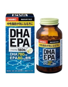 ДГК и ЭПК c витамином Е капсулы 511мг 180шт Orihiro co