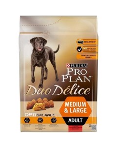Корм сухой для взрослых собак средних и крупных пород с высоким содержанием говядины Pro Plan Duo De Nestle