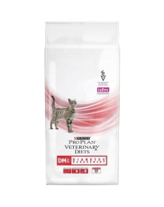 Корм сухой для взрослых кошек при диабете Pro Plan Veterinary Diets DM St Ox 1 5кг Nestle