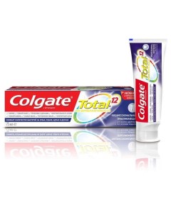 Паста зубная Colgate Колгейт Total 12 Профессиональная отбеливающая 75мл Colgate-palmolive