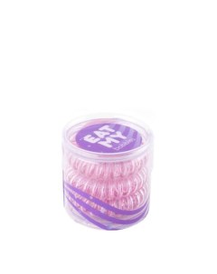 Резинки для волос в цвете клубничный леденец мини упаковка Eat My Ит Май 3шт Ооо куб бьюти cn