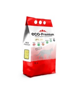 Наполнитель древесный ромашка ECO Premium 1 9кг 5л Eco-premium