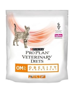Корм сухой для взрослых кошек для снижения избыточной массы тела Pro Plan Veterinary Diets OM St Ox  Nestle