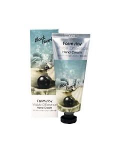 Крем для рук с черным жемчугом Visible difference black pearl FarmStay 100г Myungin cosmetics co., ltd