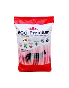 Наполнитель древесный ягоды тутти фрутти ECO Premium 20 2кг 55л Eco-premium