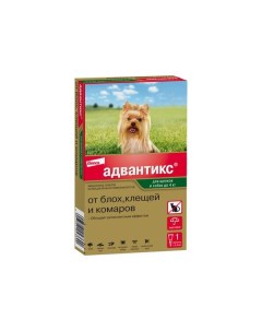 Адвантикс 40 капли на холку для собак до 4кг 0 4млх1шт Kvp pharma+veterin