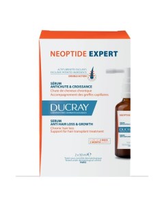 Сыворотка придающая плотность волосам укрепляющая Neoptide Expert Ducray Дюкрэ фл 50мл 2шт Pierre fabre