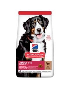 Корм сухой для взрослых собак крупных пород ягненок и рис Hill s Science Plan 12кг Hill's pet nutrition manuf