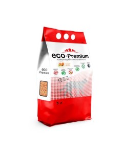 Наполнитель древесный персик ECO Premium 1 9кг 5л Eco-premium