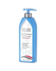 Кондиционер для всех типов волос с кератином и витамином Е Dr Sea ДокторСи 400мл Biodirect ltd