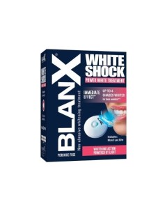 Зубная паста световой активатор капа отбеливающий уход White Shock Blanx Бланкс 50мл Косвелл спа