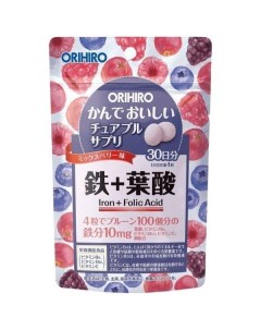 Железо с витаминами Orihiro Орихиро таблетки 0 5г 120шт Orihiro co