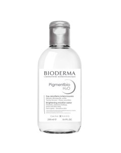 Вода мицеллярная для чувствительной кожи с гиперпигментацией H2O Pigmentbio Bioderma Биодерма 250мл Naos (bioderma)