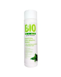 Шампунь для объема волос с экстрактом бамбука и зеленого чая BioZone Биозон 250мл Пкф две линии ооо