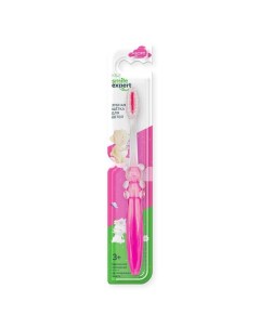 Щетка зубная для детей мишка розовая 3 Kids Smile Expert Смайл Эксперт Коаст пацифик лимитед сн