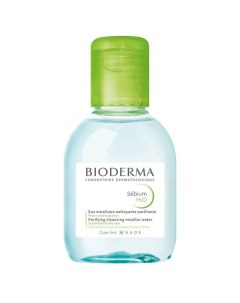 Вода мицеллярная для жирной и проблемной кожи лица H2O Sebium Bioderma Биодерма 100мл Naos (bioderma)