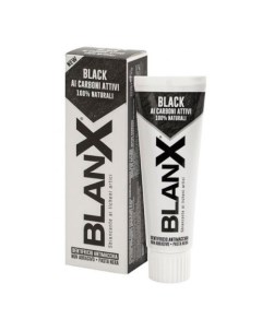 Зубная паста с углем Black Charcoal Blanx Бланкс 75мл Косвелл спа