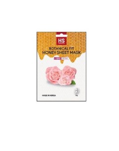 Маска для лица с мёдом и экстрактом Розы Botanical Fit Honey 23г Vo7