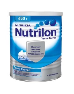 Смесь сухая с триглицеридами и нуклеотидами детская Пепти Гастро Нутрилон Nutrilon 450г Nutricia