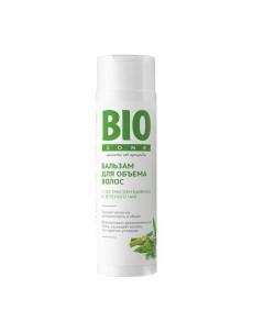 Бальзам для объема волос с экстрактом бамбука и зеленого чая BioZone Биозон 250мл Две линии пкф ооо