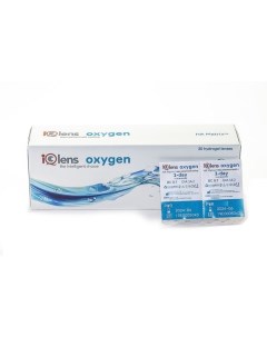 Линзы контактные IQlens Oxygen Daily 8 7 2 25 30шт Юникон оптикл ко., лтд.