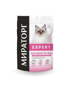 Корм сухой для взрослых кошек забота о пищеварении Expert Мираторг 400г Ск короча