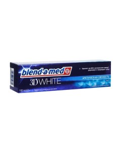 Паста зубная арктическая свежесть 3D White Blend a med Бленд а мед 100мл Procter & gamble.