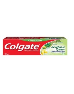 Паста зубная отбеливающая лечебные травы Colgate Колгейт 100мл FCN89248 Colgate-palmolive