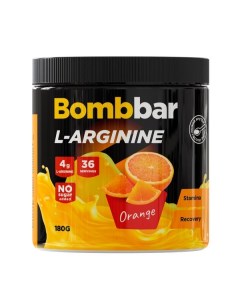 Коктейль L аргинин апельсин Bombbar 180г Ооо фитнес фуд