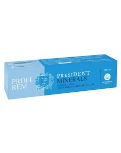 Паста зубная President Президент Profi Rem minerals туба 50мл Зеленая дубрава зао