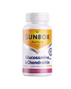 Глюкозамин Плюс Sunbox Nature таблетки 60шт Nu, нутрикеа интернешнл, инк (nutricare international,ink)