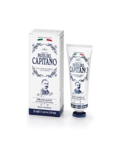 Паста зубная отбеливающая с запатентованной молекулой Pasta del Capitano 75мл Farmaceutici dottor ciccarelli s.p.a
