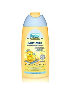 Молочко для тела Babyline Бэбилайн 250мл Nolken hygiene products gmbh