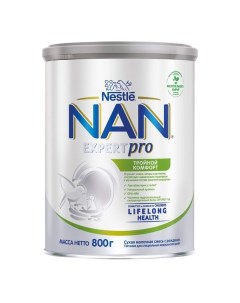 Смесь сухая молочная Nan Нан ExpertPro Тройной Комфор 800г Nestle