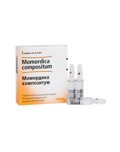 Момордика композитум раствор для в м введ гомеопатический 2 2мл 5шт Biologische heilmittel heel gmbh