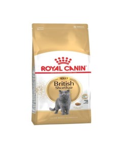 Корм сухой для кошек британской короткошерстной породы старше 12 месяцев Adult Royal Canin Роял Кани Рускан москва-юг ооо