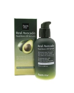 Питательная сыворотка с маслом авокадо Real avocado FarmStay 100мл Myungin cosmetics co., ltd