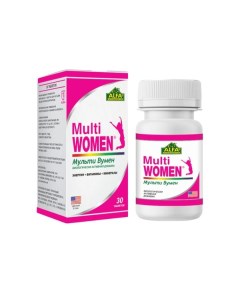 Мульти Вумен витаминно минеральный комплекс для женщин Alfa Vitamins таблетки 1310мг 30шт Alfa vitamins laboratories