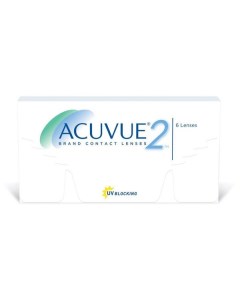 Линзы контактные Acuvue acuvue2 8 7 4 75 6шт Johnson & johnson
