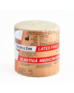 Бинт эластичный компрессионный высокой растяжимости Lauma Лаума модель 2 Latex Free 300x10 см Лсэз лаума медикал ооо