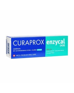 Паста зубная Curaprox Курапрокс enzycal 1450 75мл Curaden ag