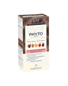 Набор Phyto Фито Краска краска для волос 50мл тон 6 77 Светлый каштан капучино Молочко 50мл Маска за Laboratoires phytosolba