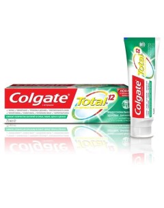 Паста зубная гель Colgate Колгейт Тотал 12 Профессиональная чистка туба 75мл Colgate-palmolive